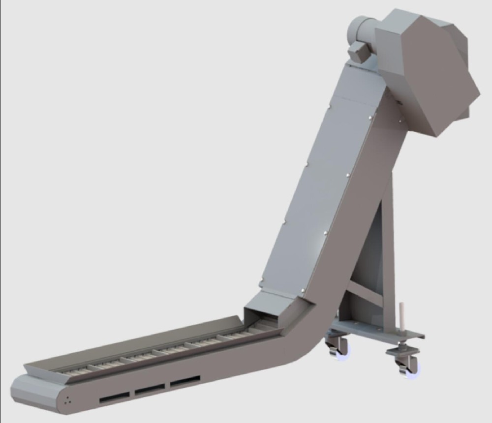 走心機(jī)排削機(jī)  鏈板式